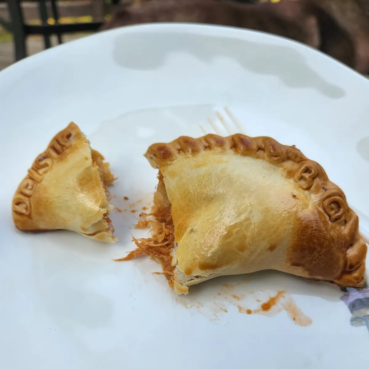 BBQ Chicken Empanada