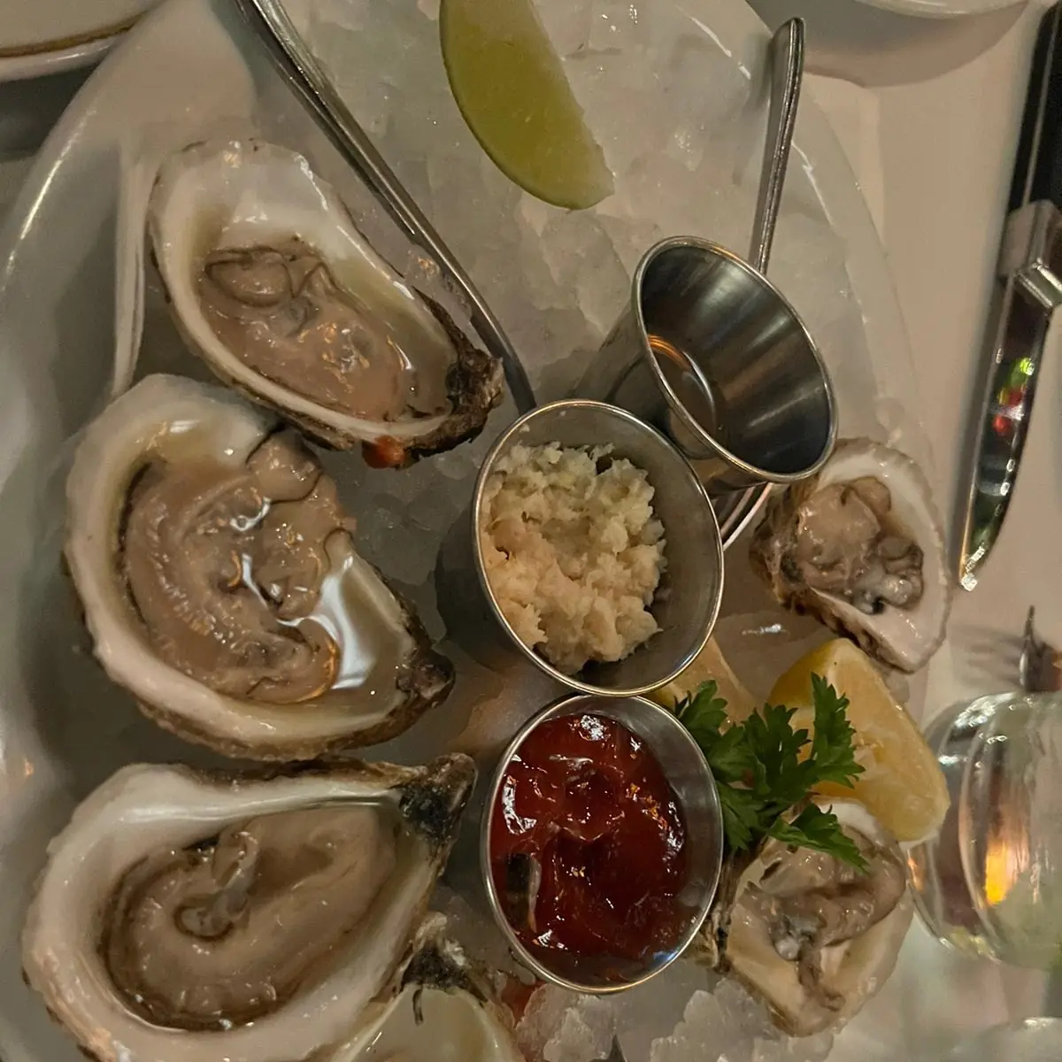 Oysters on the Half Shell