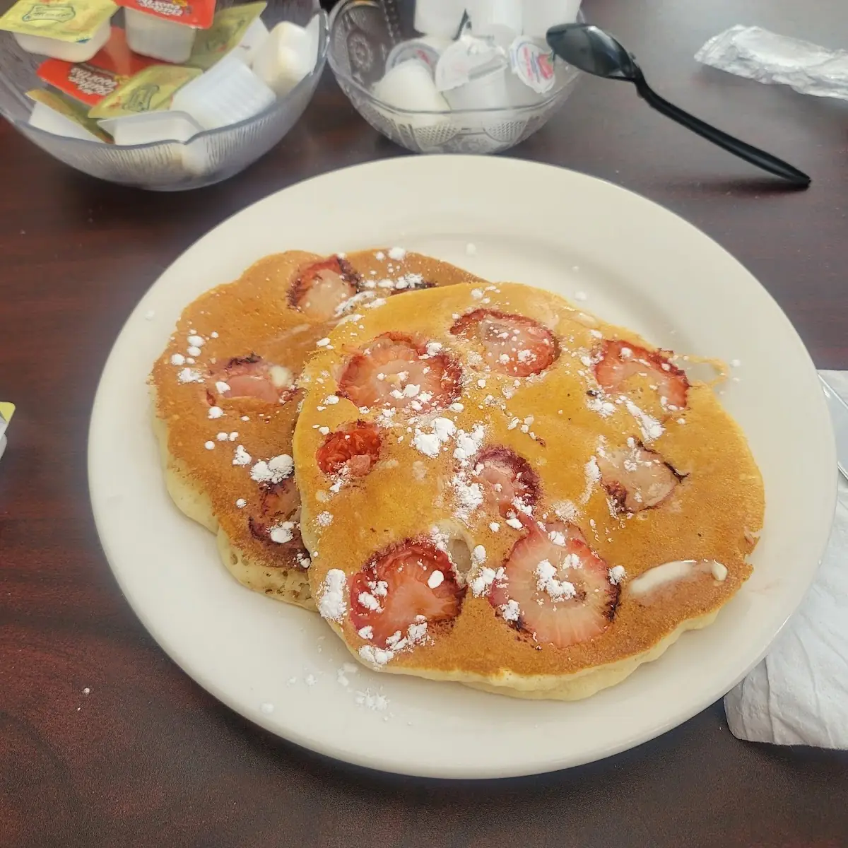 Two Pancakes and Two Eggs