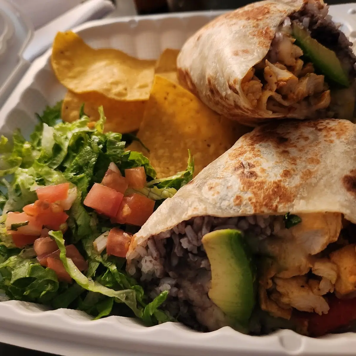 Chicken Burrito