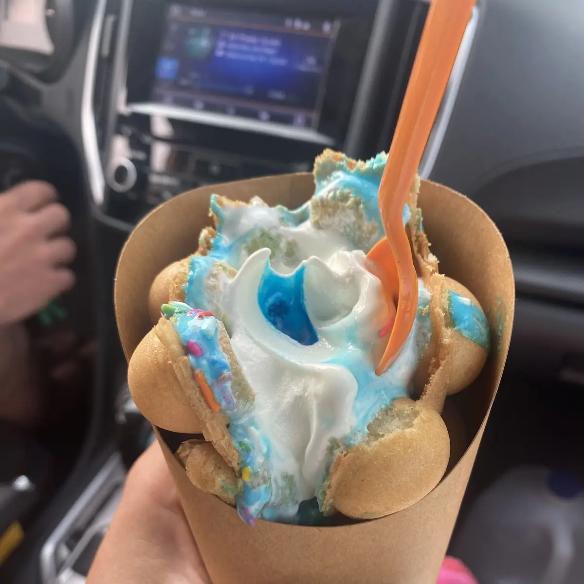 Bubble Waffle Cone