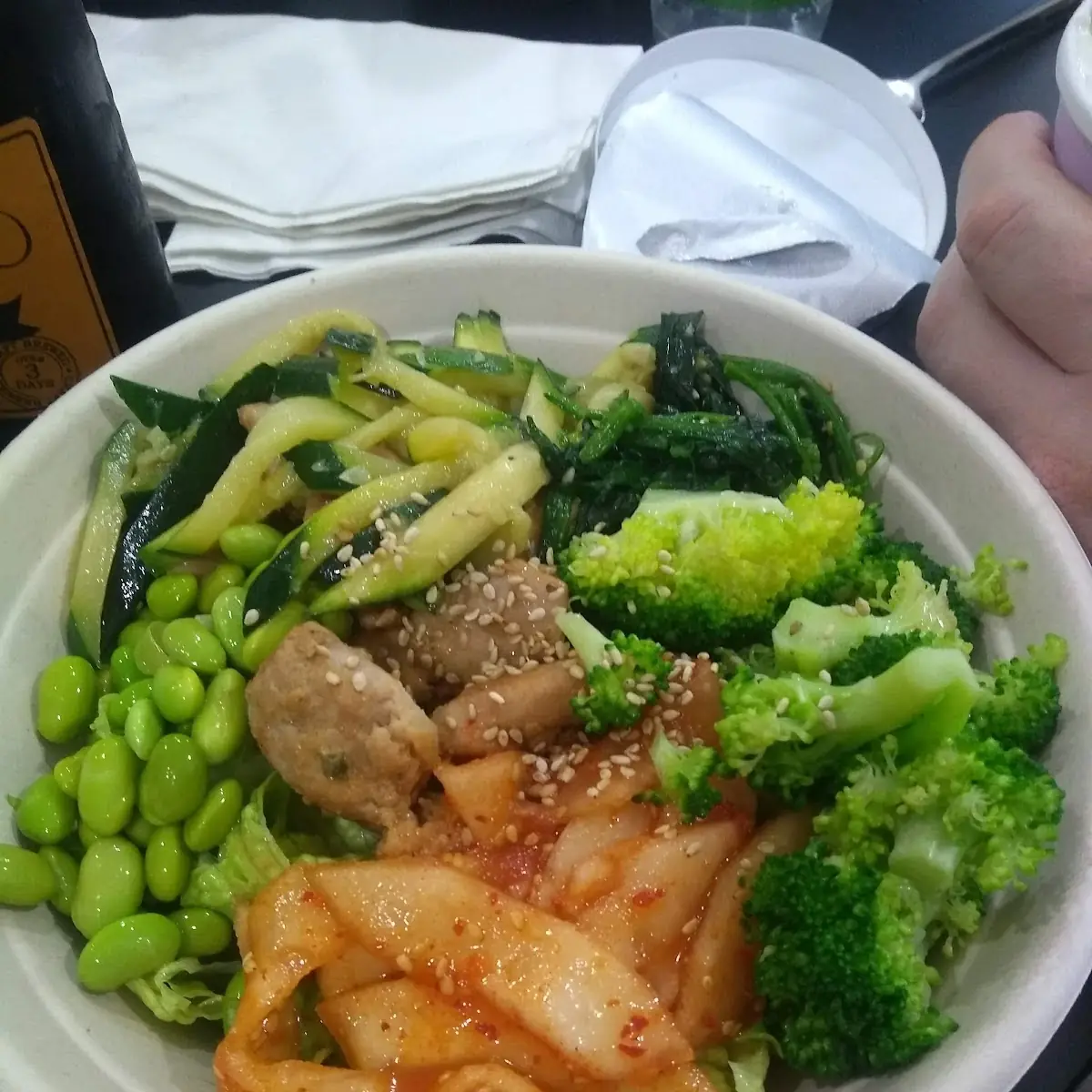 Build Your Own Bibimbap Fresh Greens