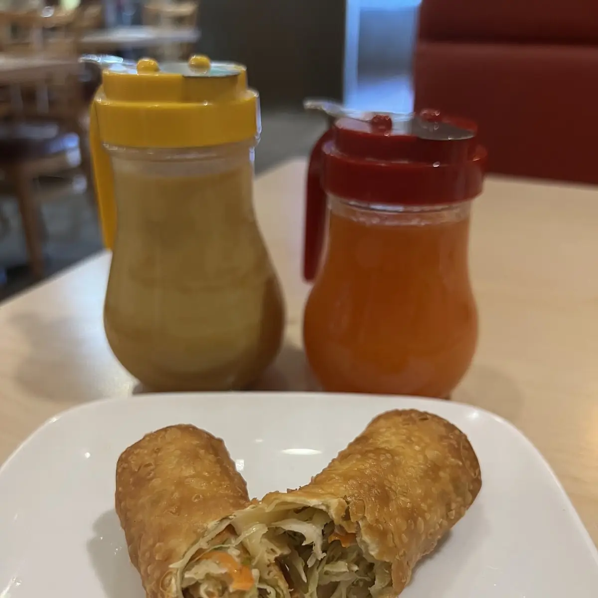 Egg Roll with in House Made Sauces