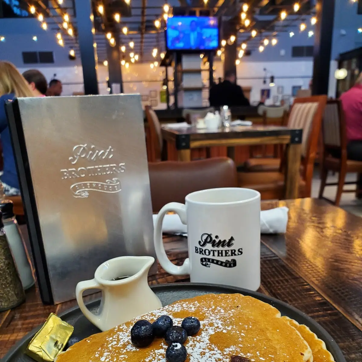 3 Blueberry Pancakes