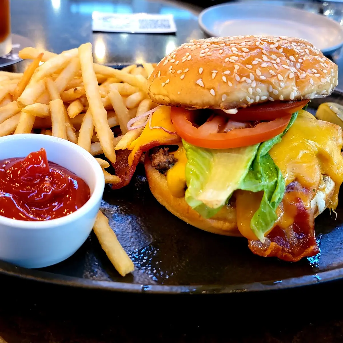 Bacon Cheddar Burger