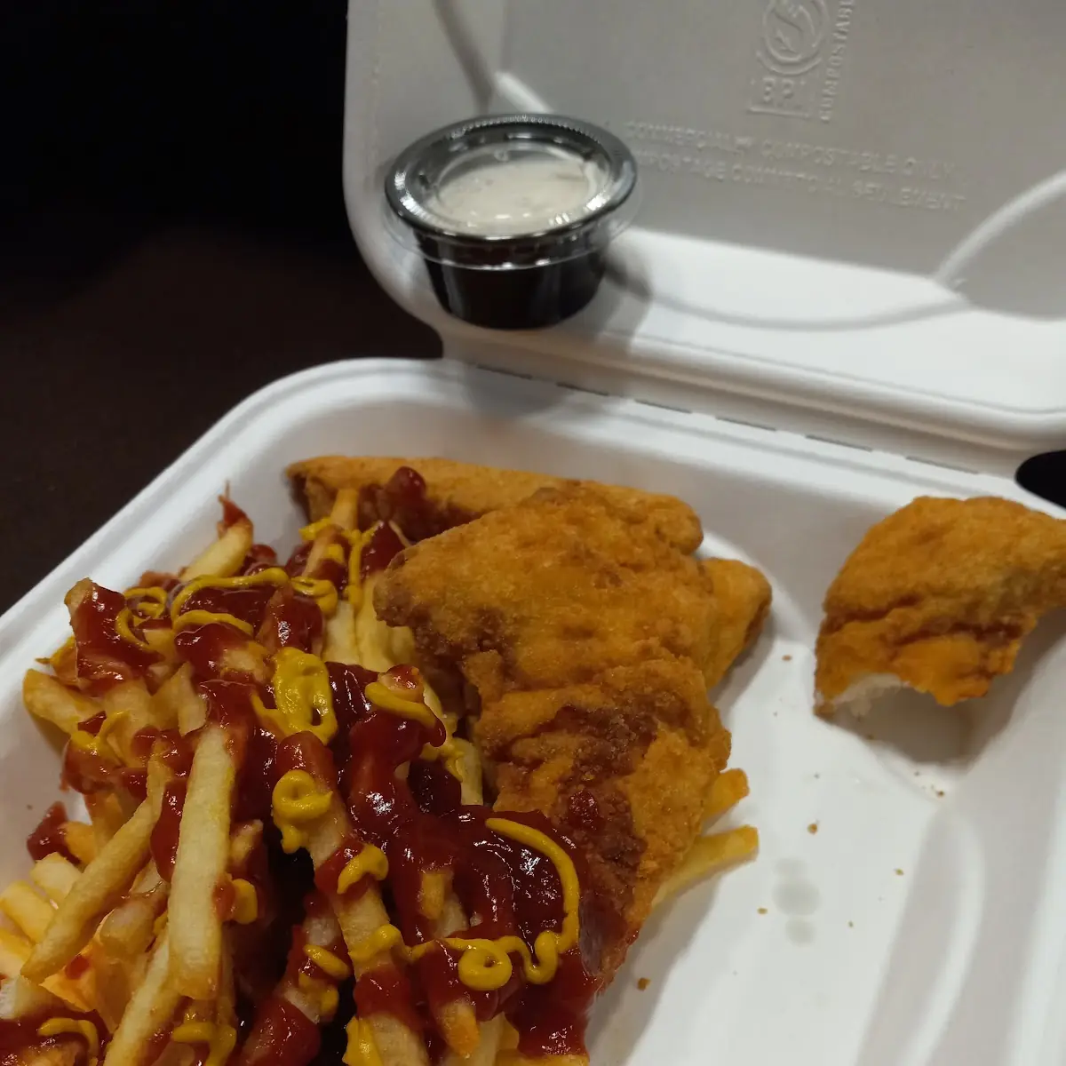 Chicken Strips and Fries