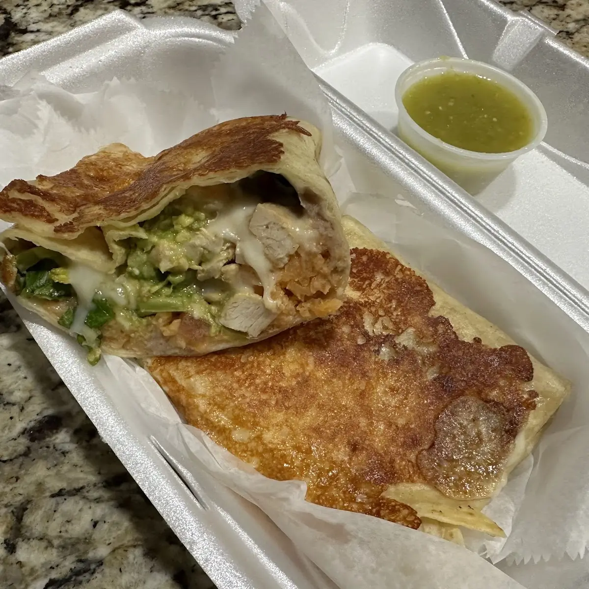 Chicken Burrito