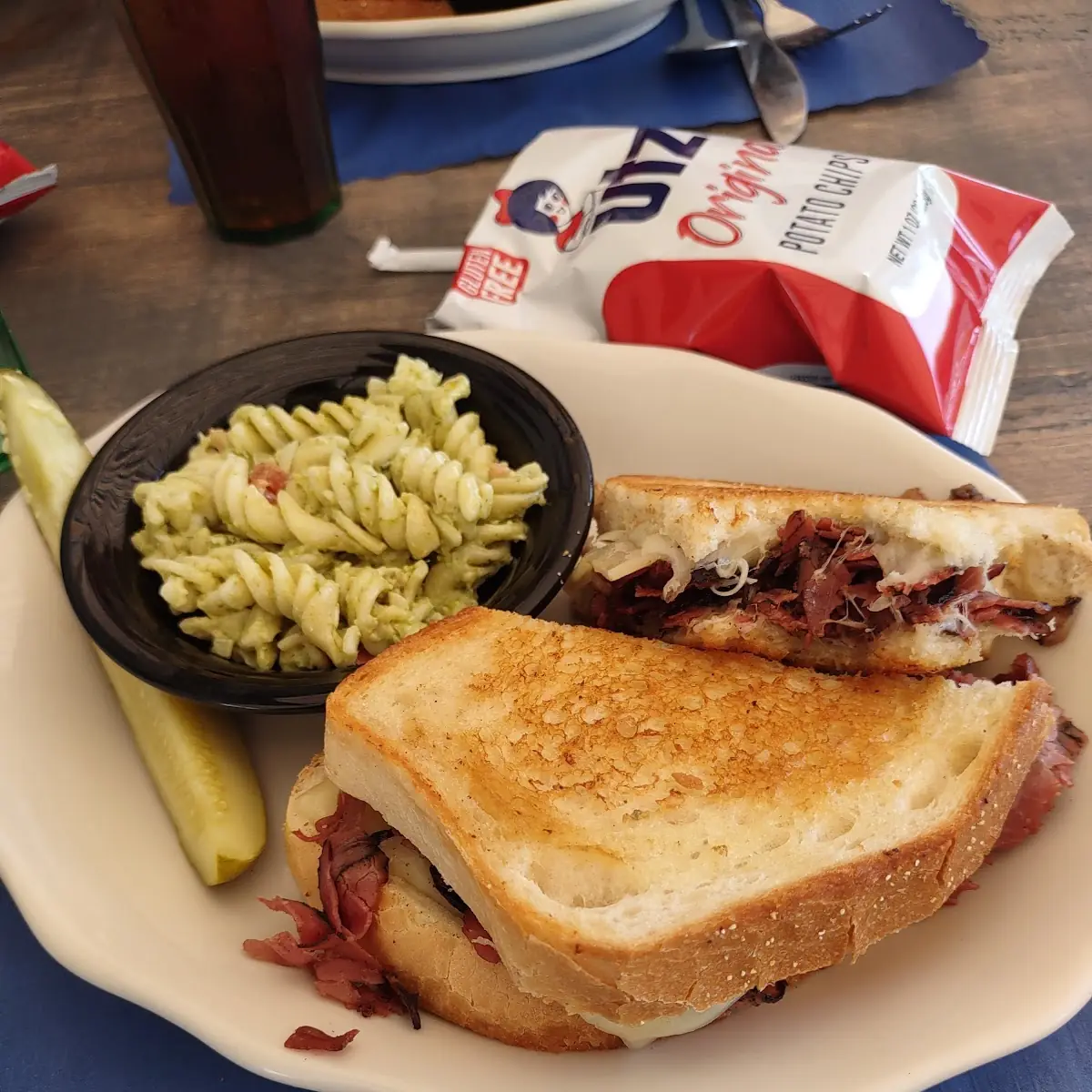 Hot Pastrami Sandwich