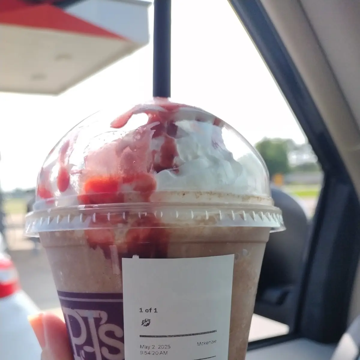 Iced Strawberry Matcha