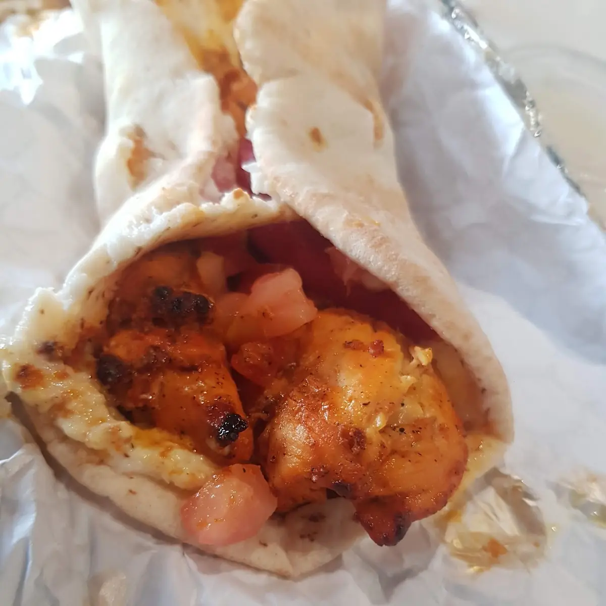Chicken Kebab Wraps