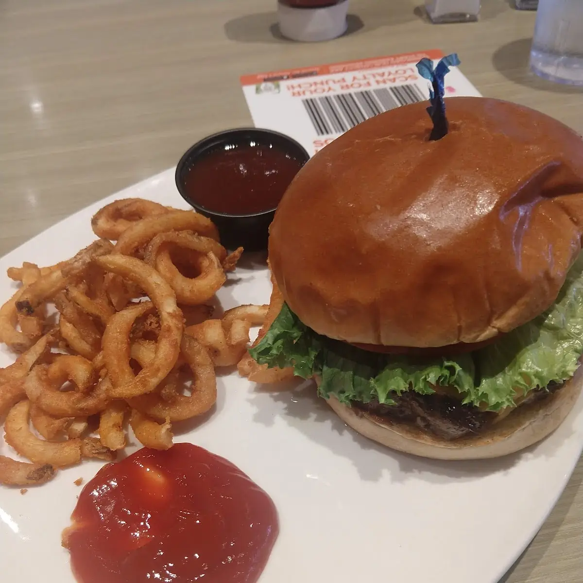 Fiery Bacon Burger