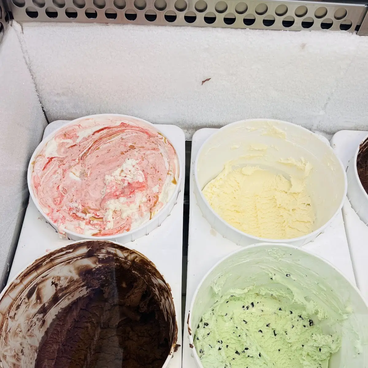 Cookies Cream Black Raspberry Cookie Dough Key Lime Vanilla