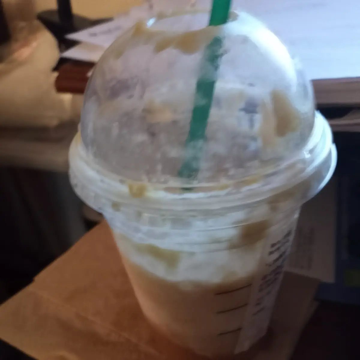 Carmel Crunch Frappuccino