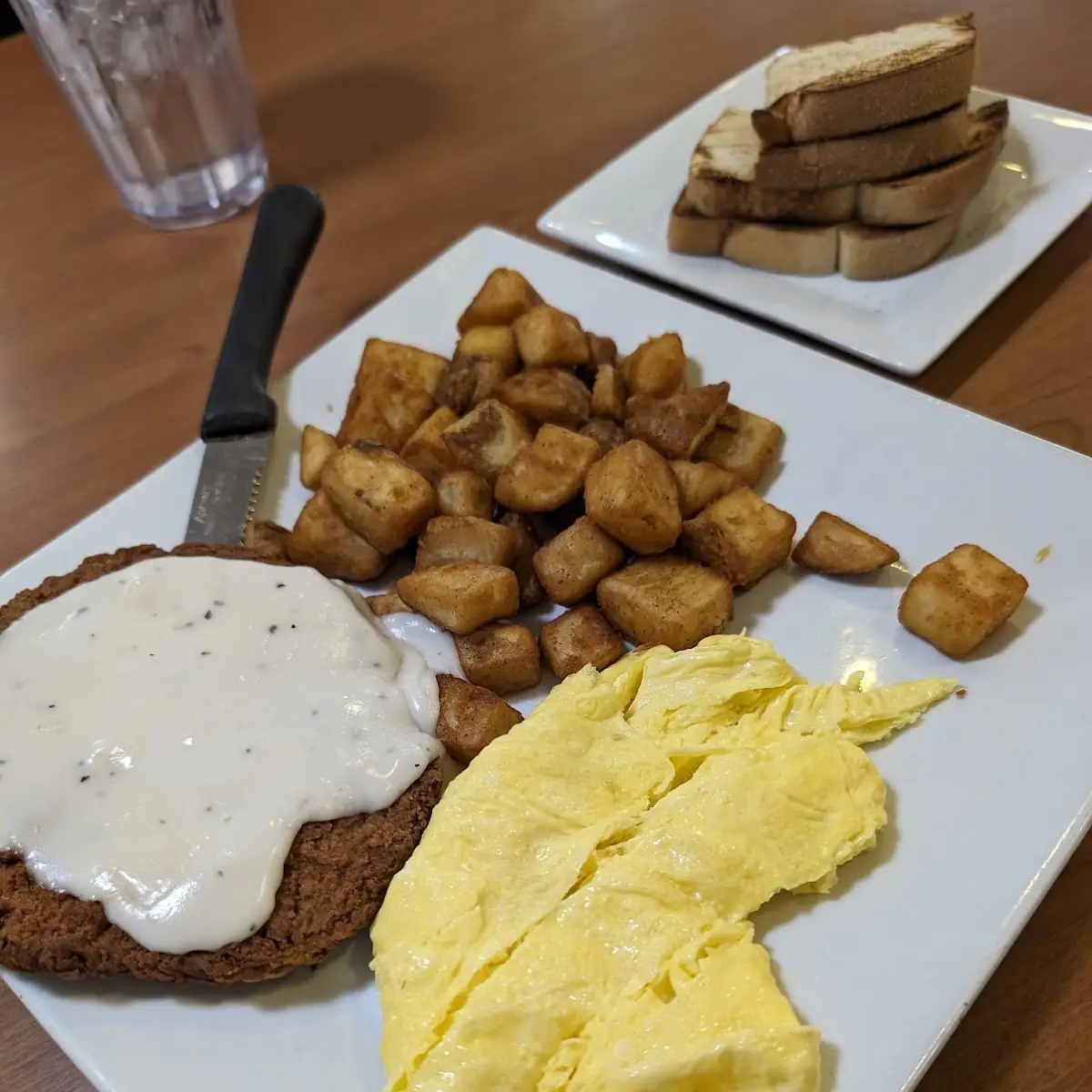 Country Fried Steak & Eggs
