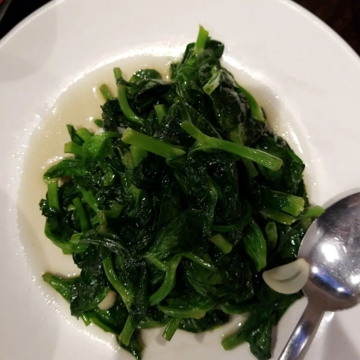 Sauteed Snow Pea Leaves