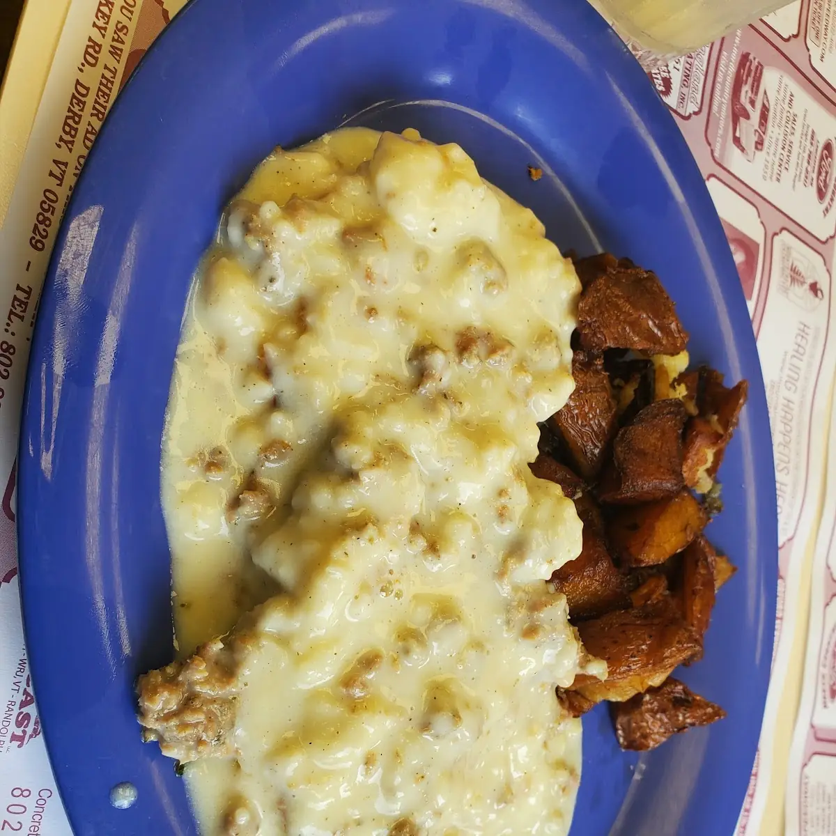 Biscuits and Sausage Gravy