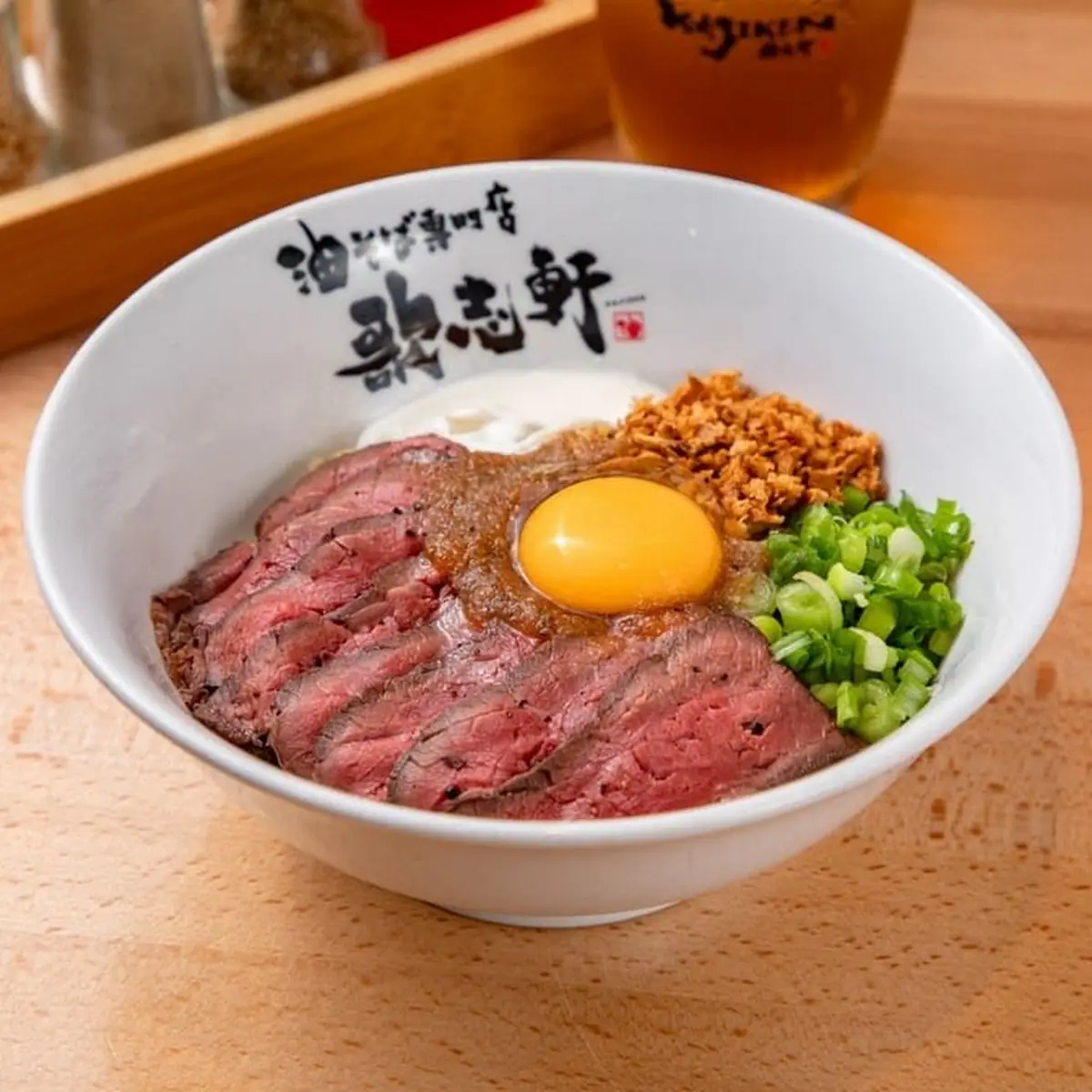 Roast Beef Aburasoba Top Pick