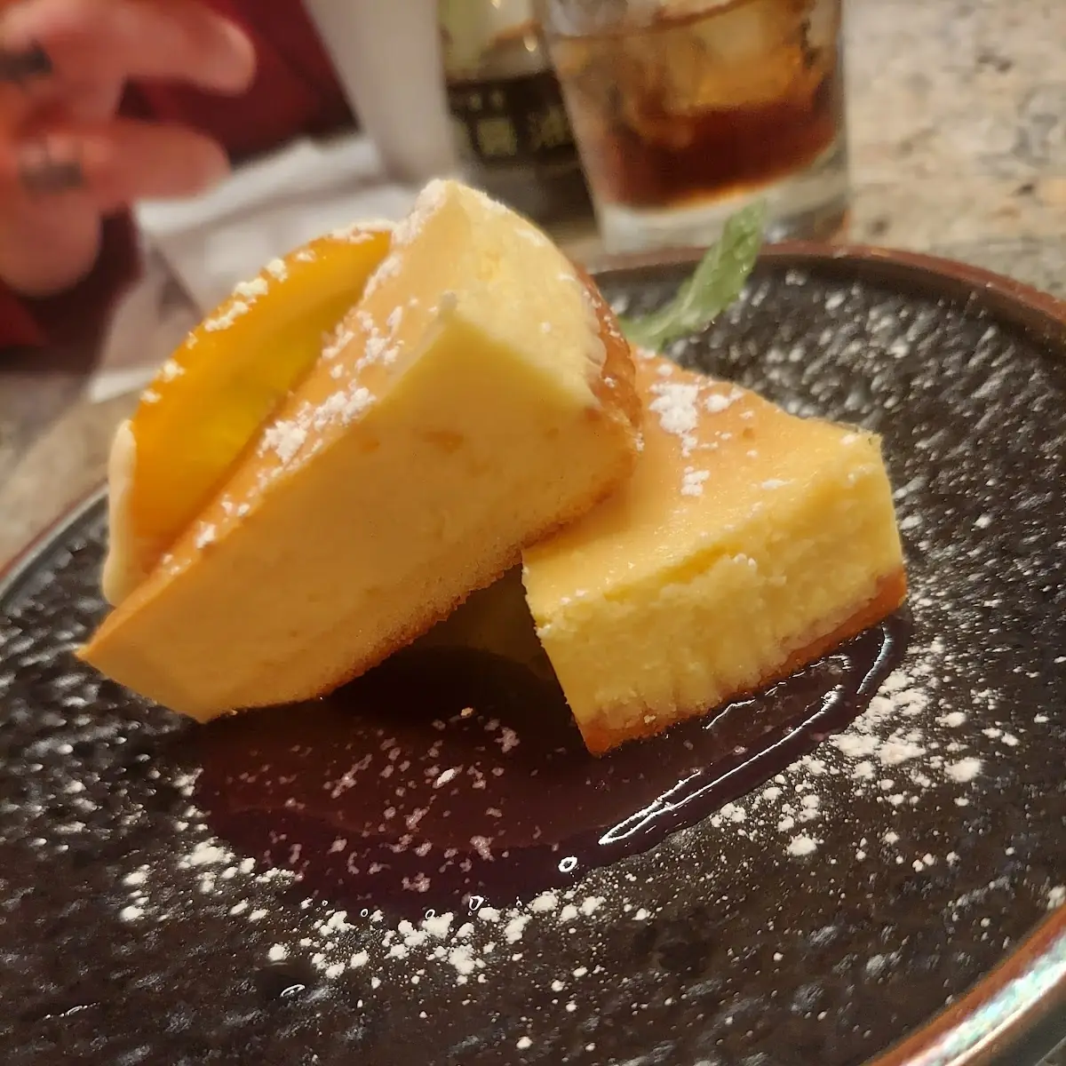 Yuzu Cheesecake Slice