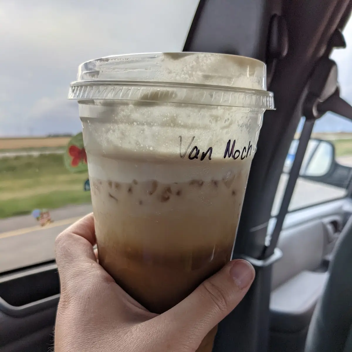 Vanilla Mocha Cold Brew with Hazelnut Cold Foam