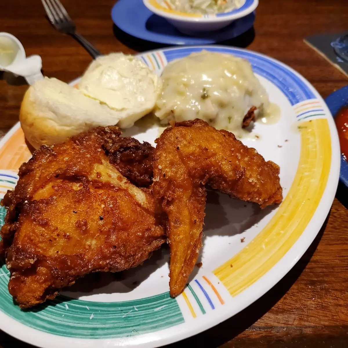 Sunday Fried Chicken Dinner
