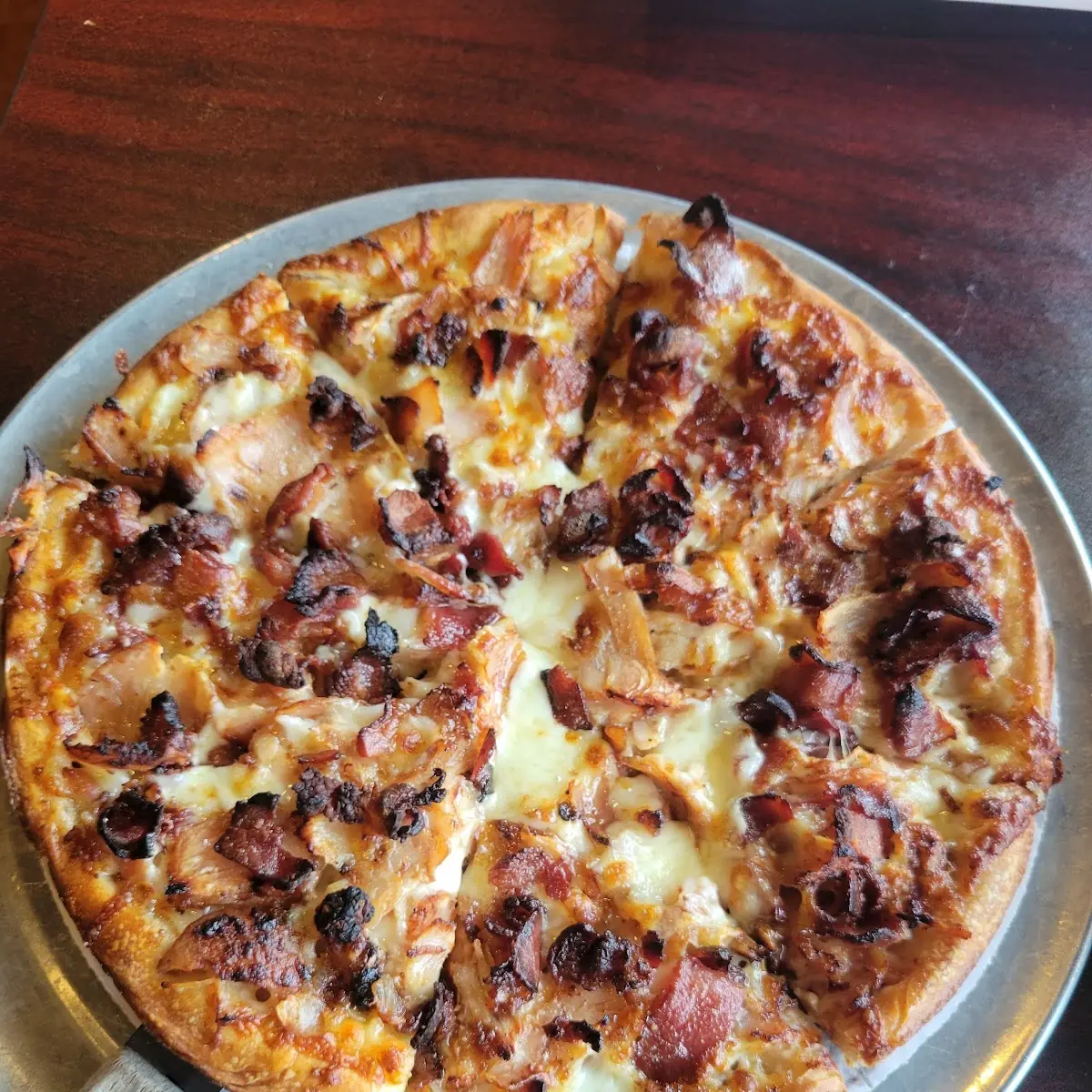 Chicken Bacon Ranch Pizza