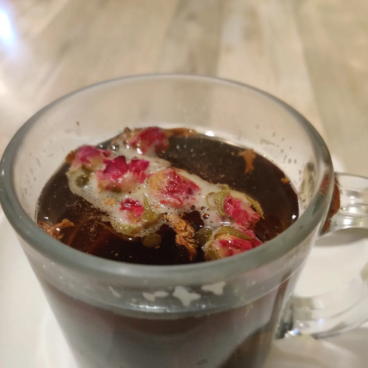 Brown Sugar Rose Tea