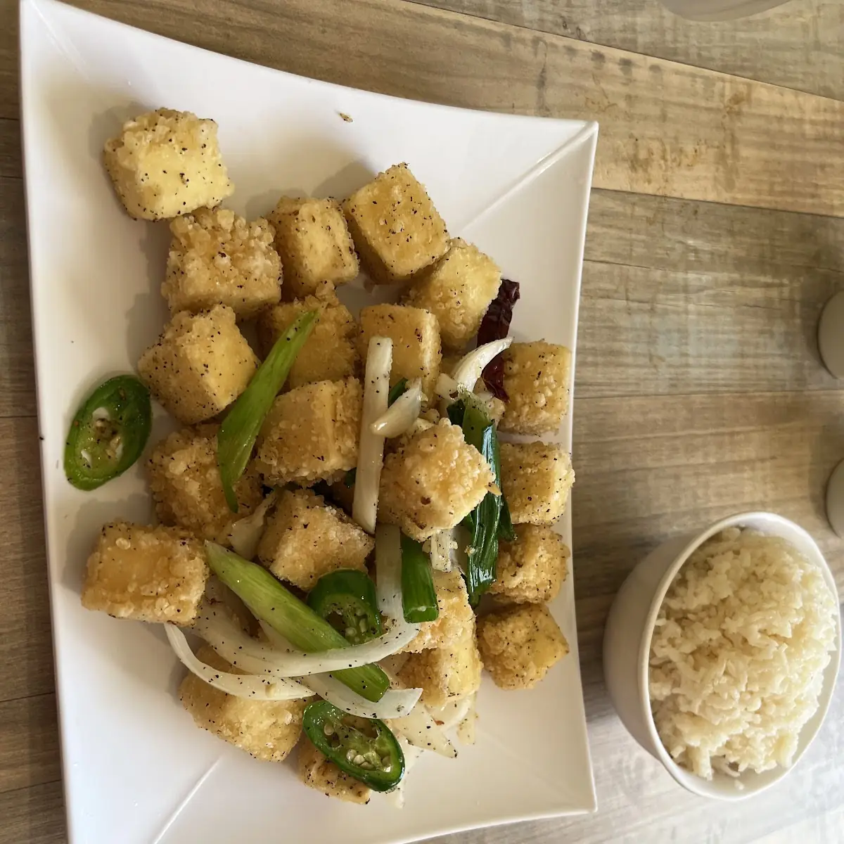 Salt & Pepper Tofu