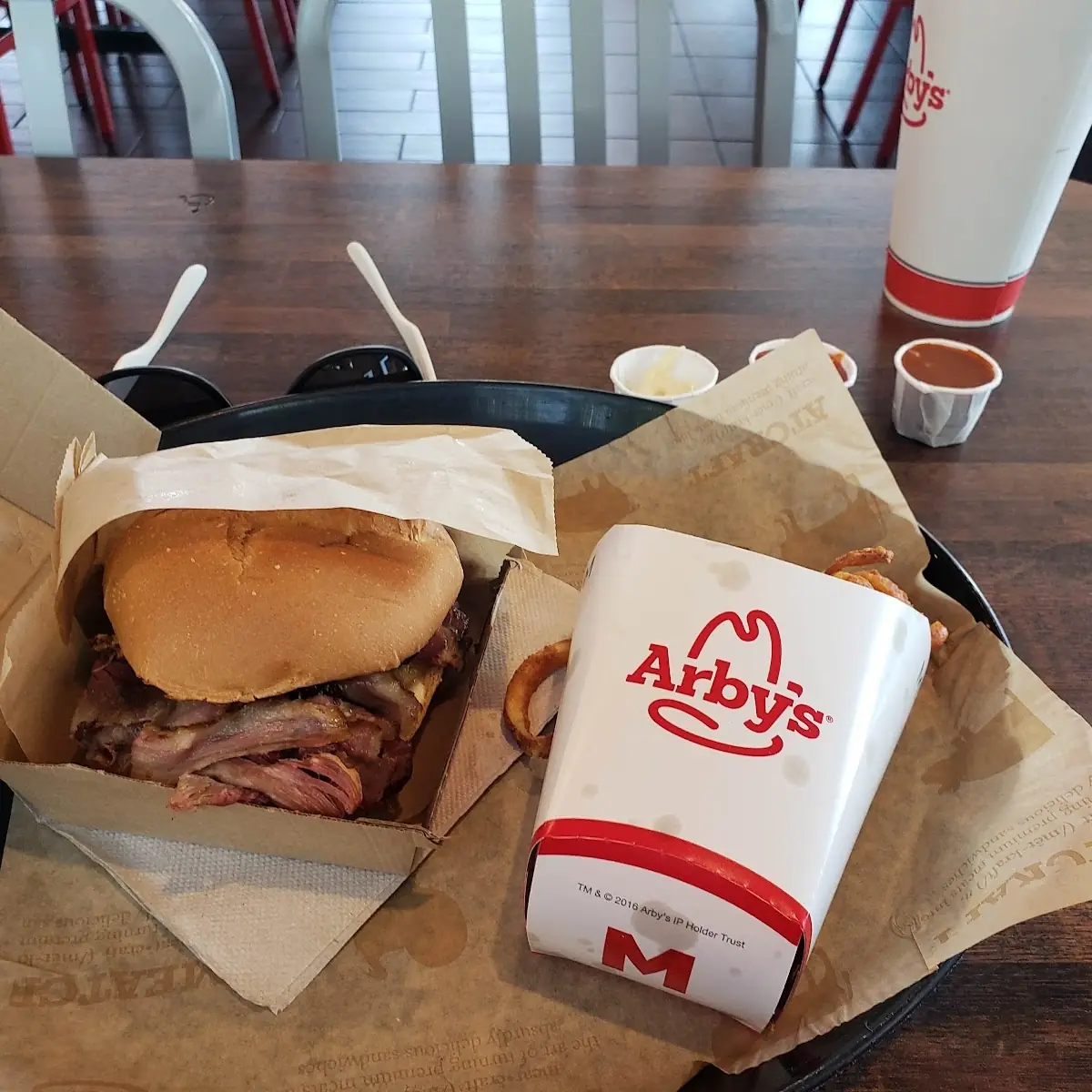 Quarter Pound Chopped Brisket Sandwich