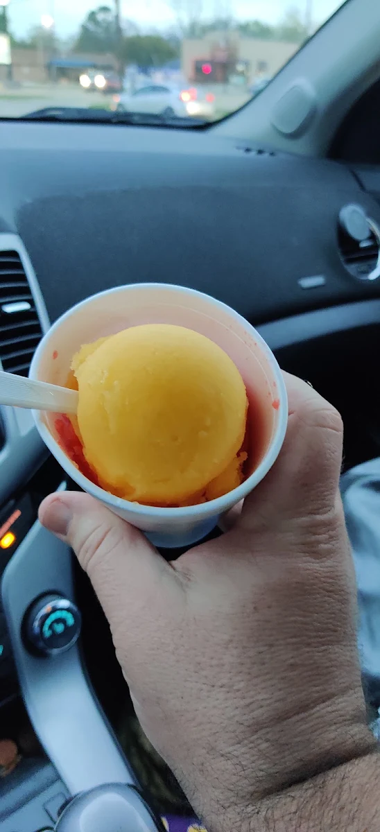 Mango Strawberry Italian Ice