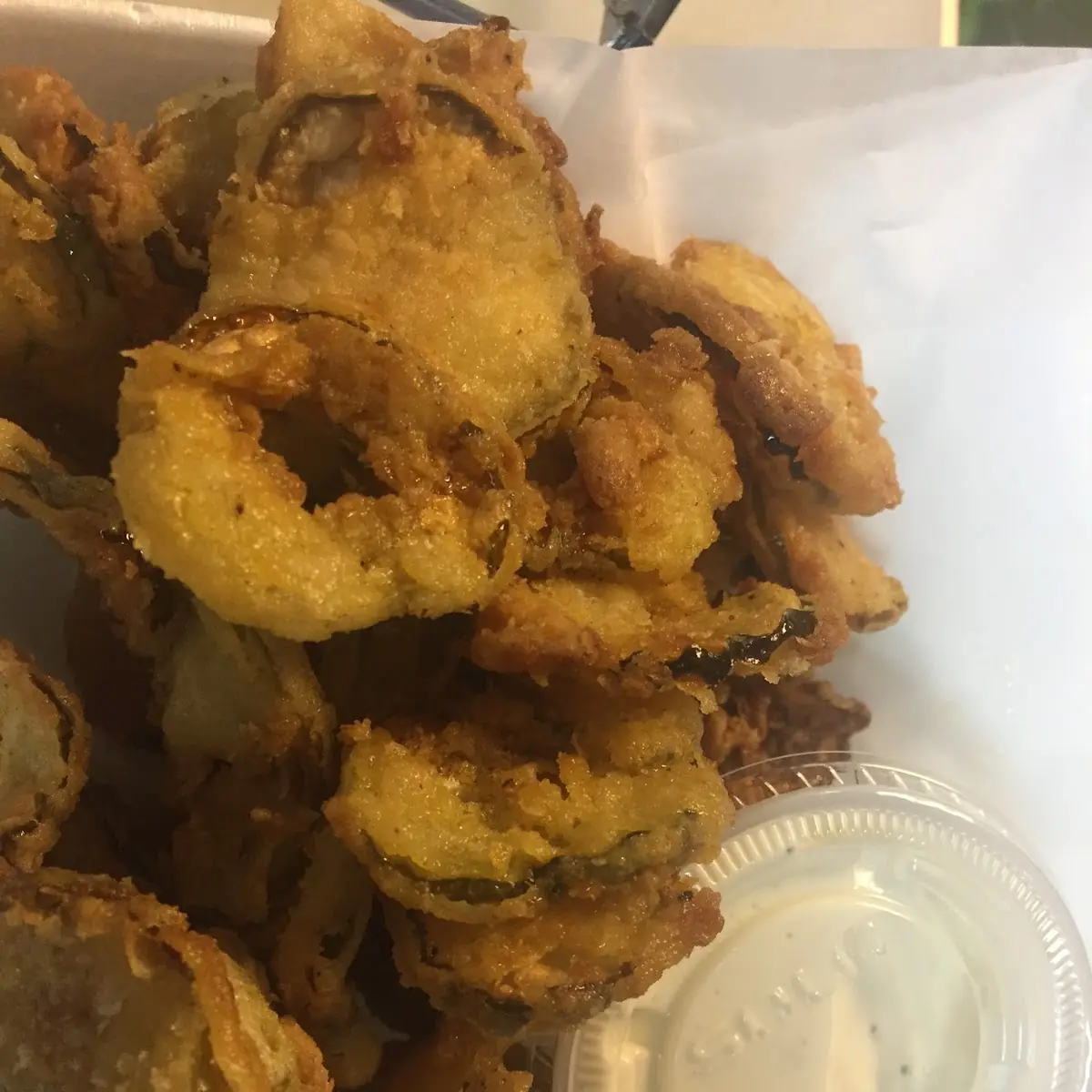 Hand Breaded Fried Pickles