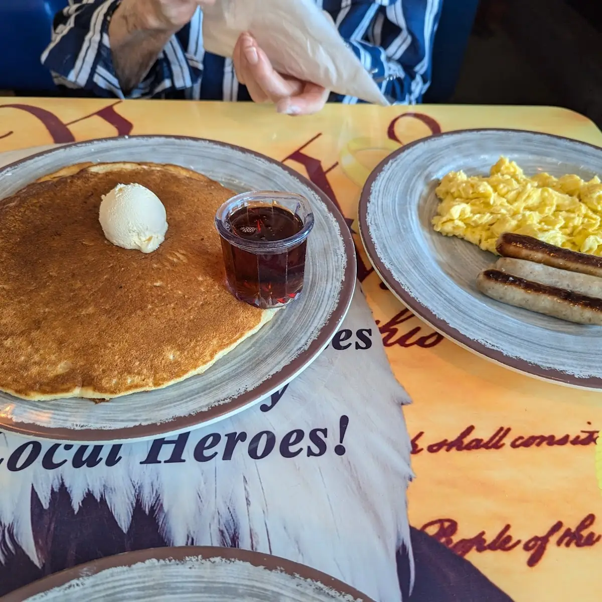 Pancake Combo with Sausage Links