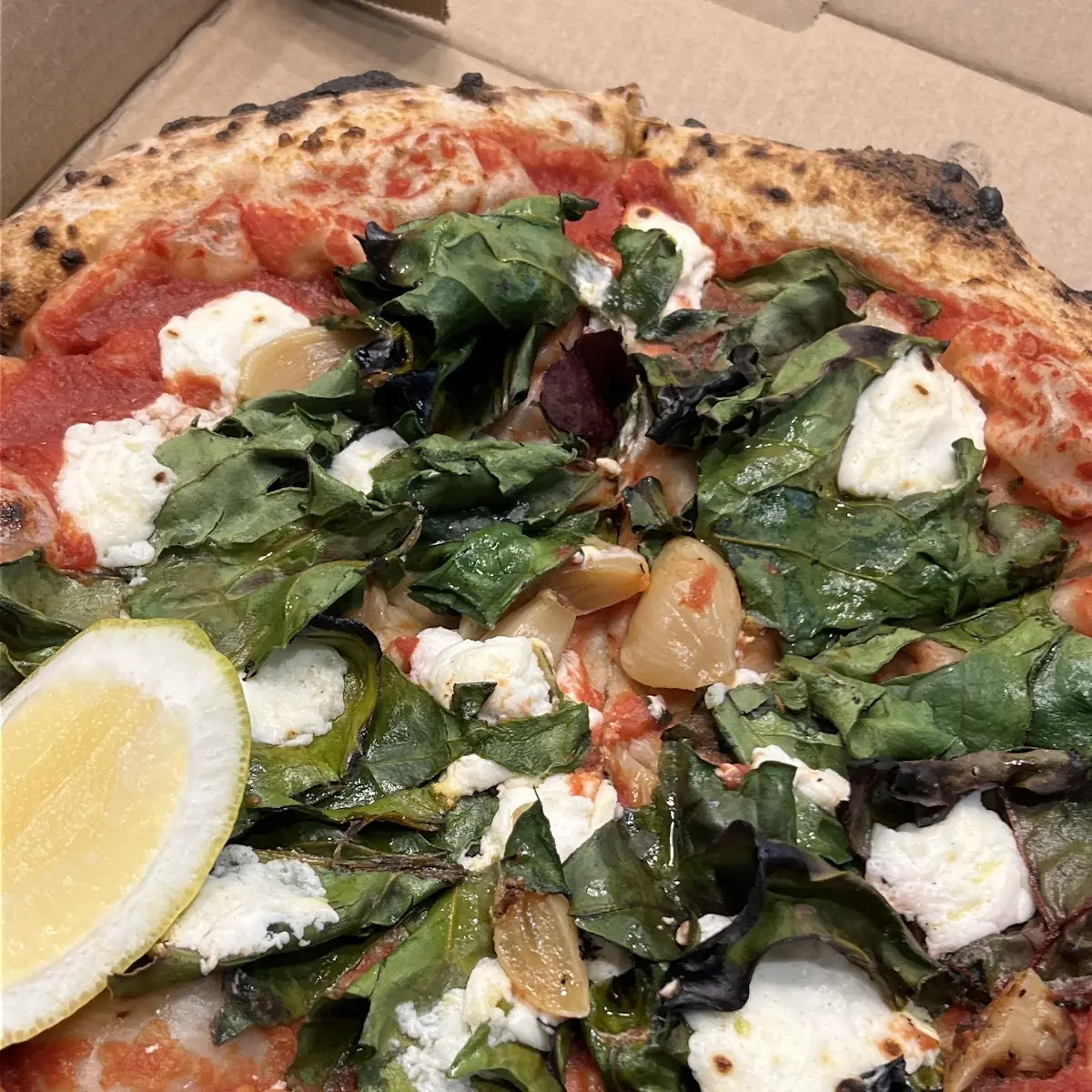 Goat Cheese Pizza