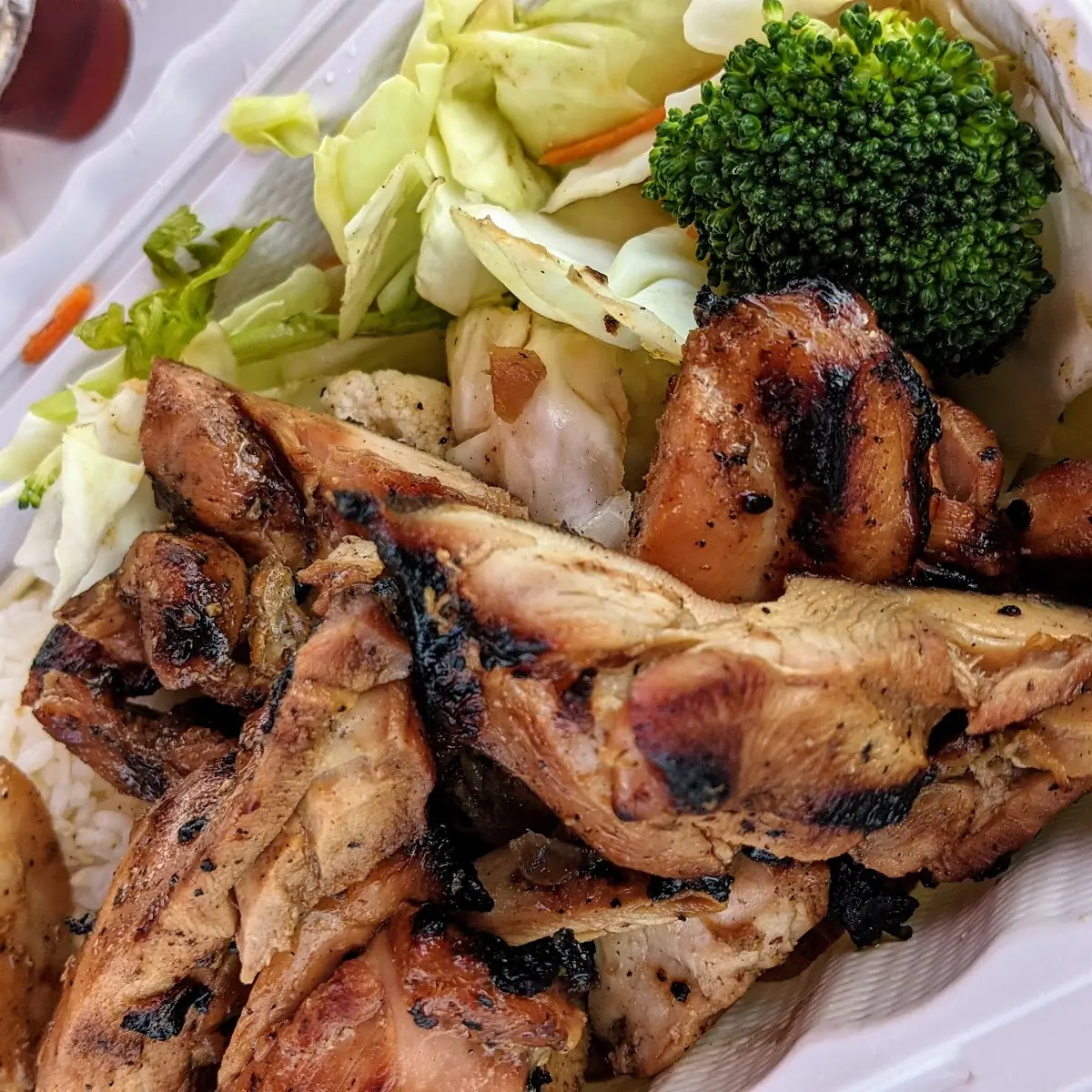 Teriyaki Chicken with Steamed Vegetables