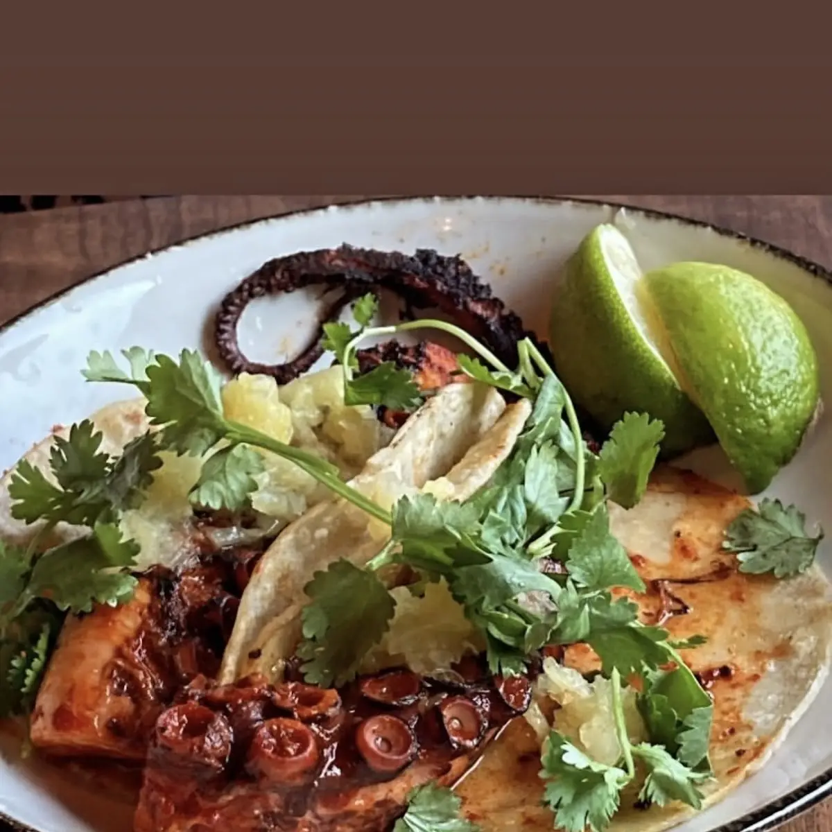 Octopus Tacos