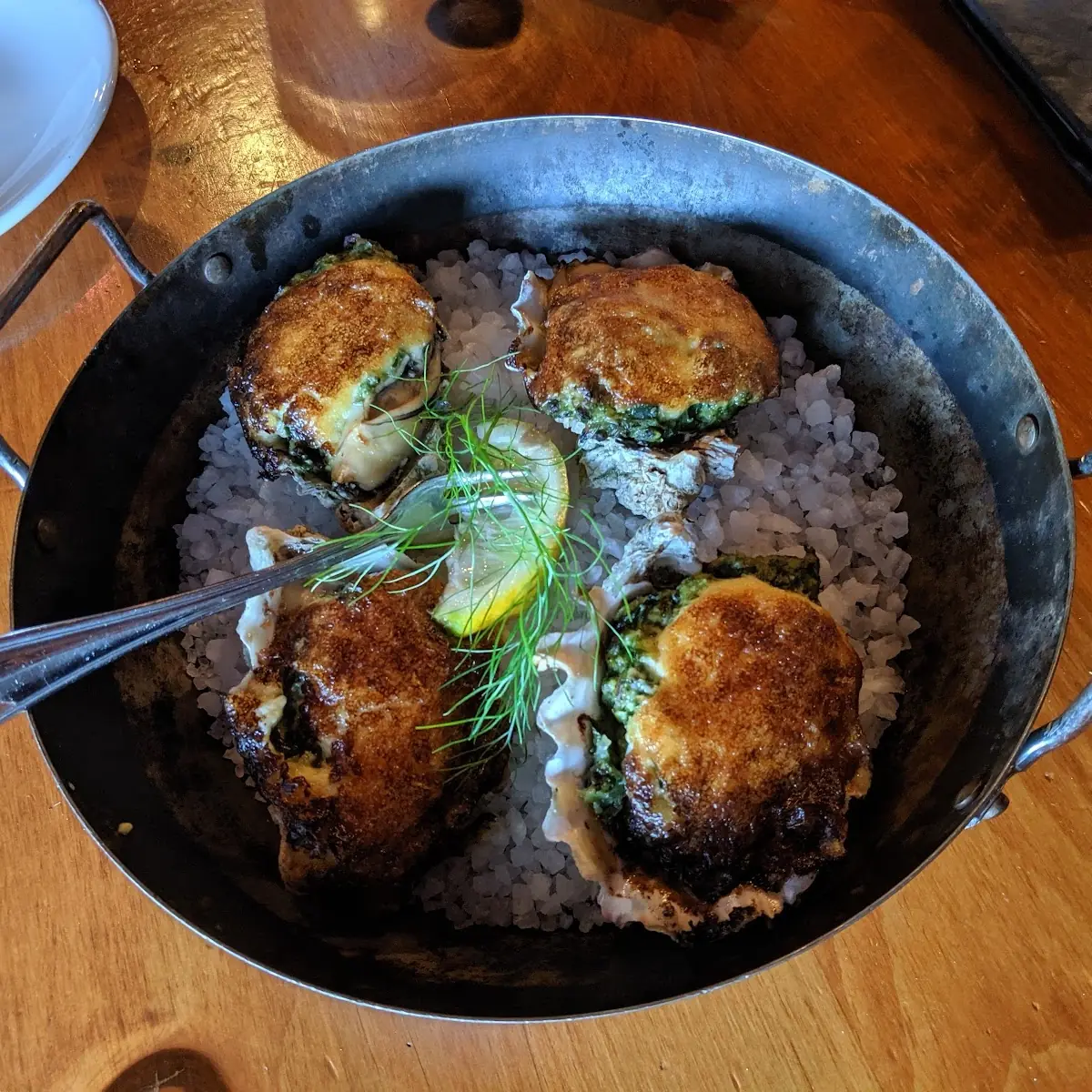 Oysters Rockefeller