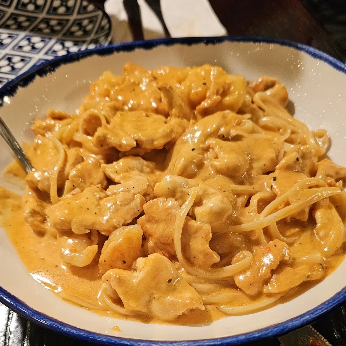 Shrimp & Chicken Scampi