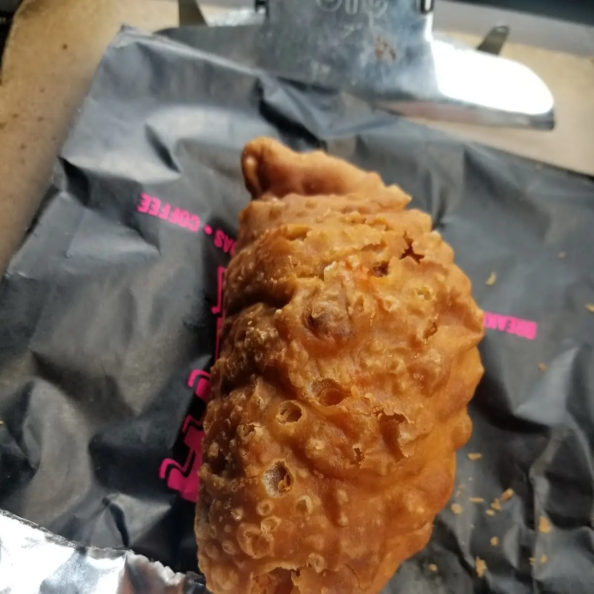 Chorizo Egg and Cheese Empanada