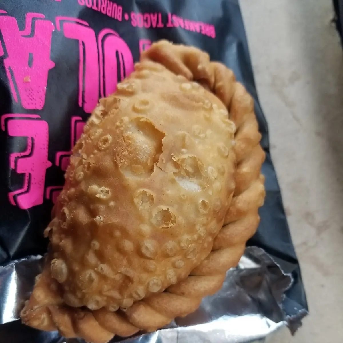 Ham Egg and Cheese Empanada