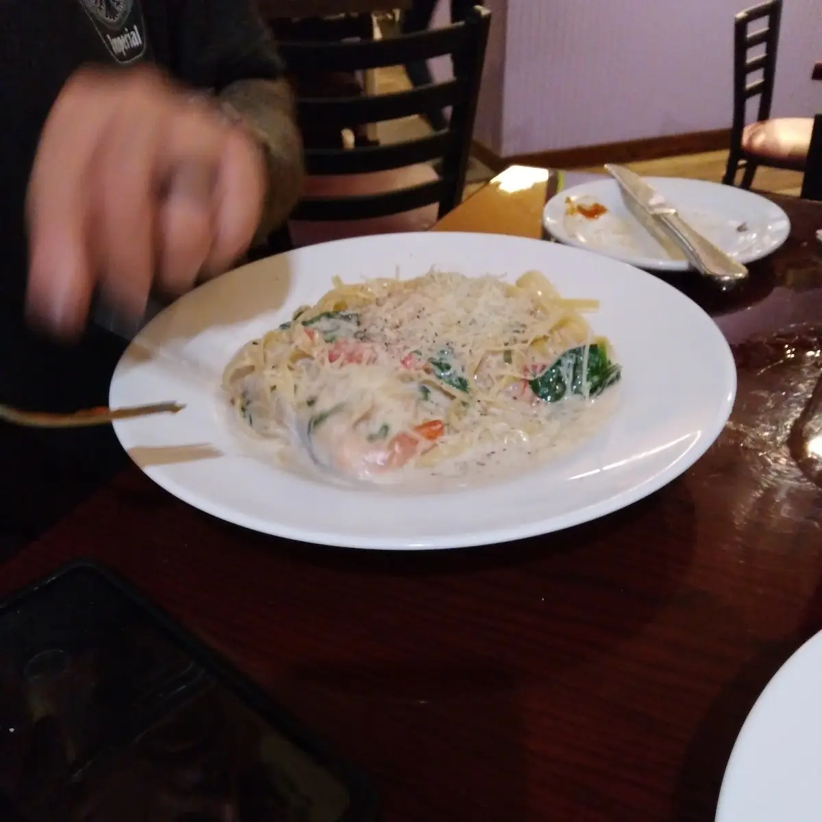 Homemade Shrimp Alfredo