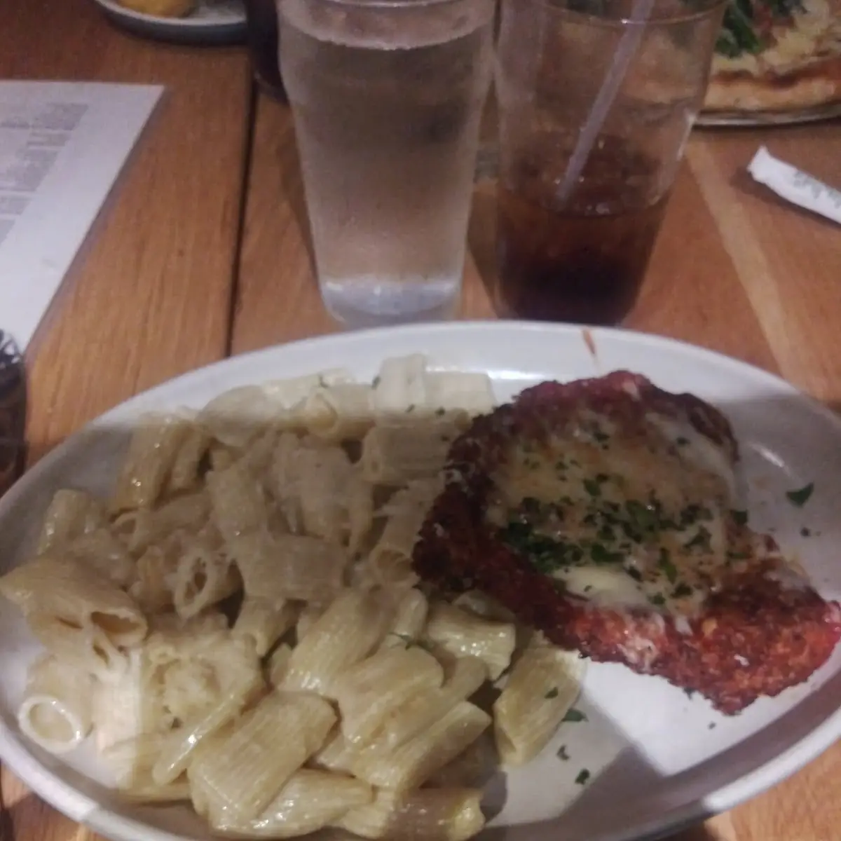 Chicken Parmesan Dinner