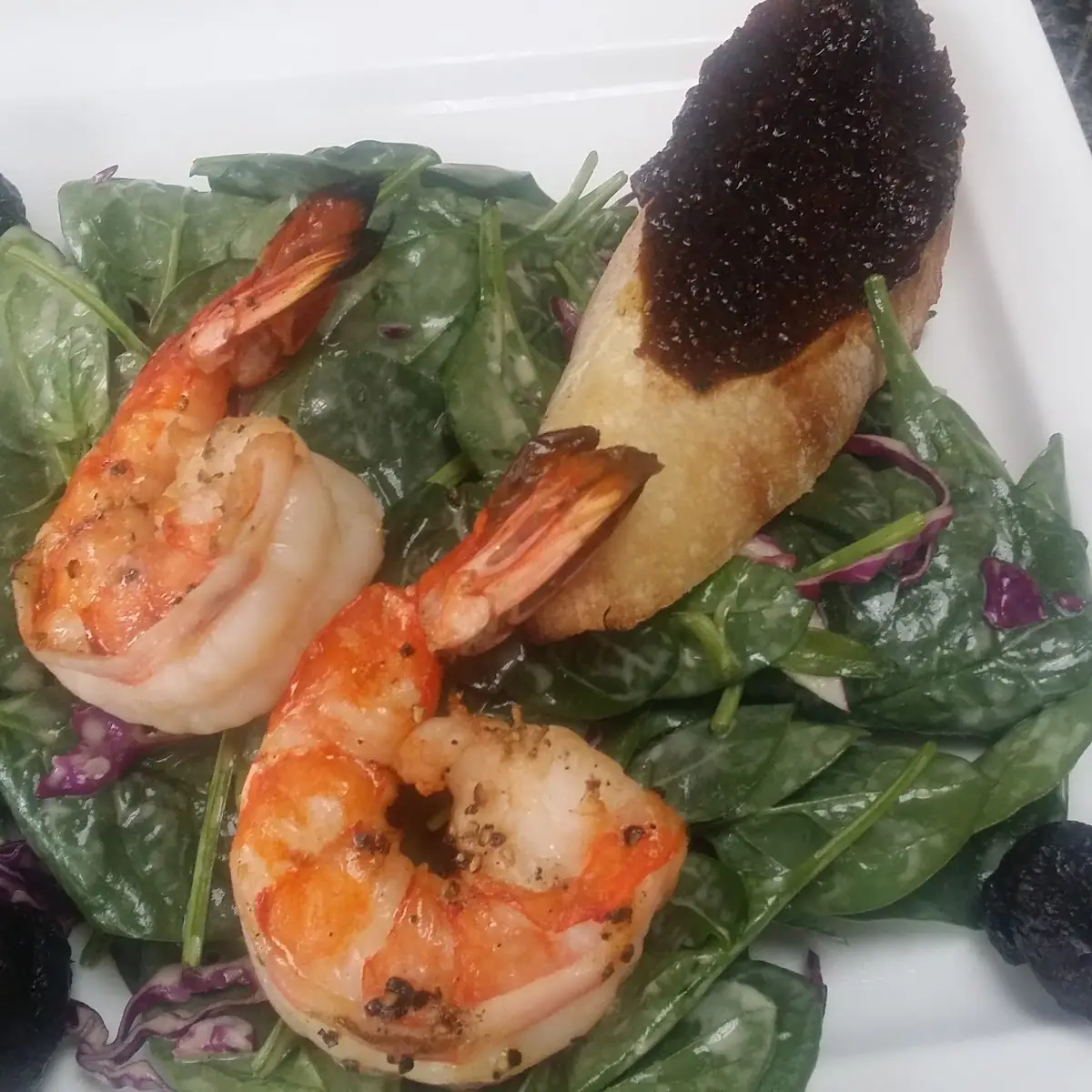 Spinach Salad with Figs