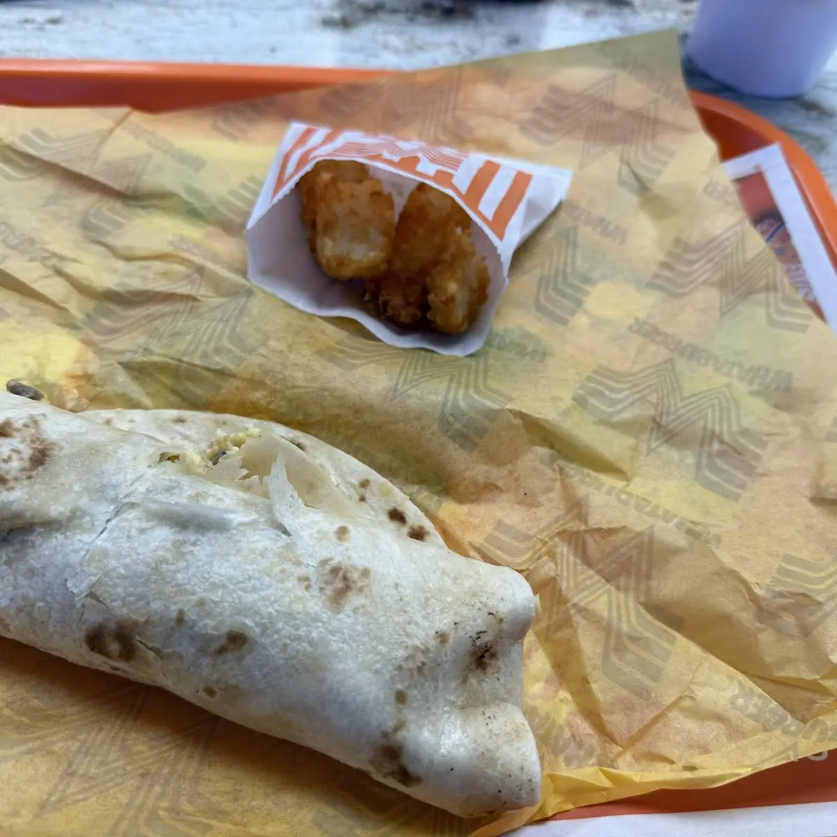 Breakfast Burrito and Taquitos Combo