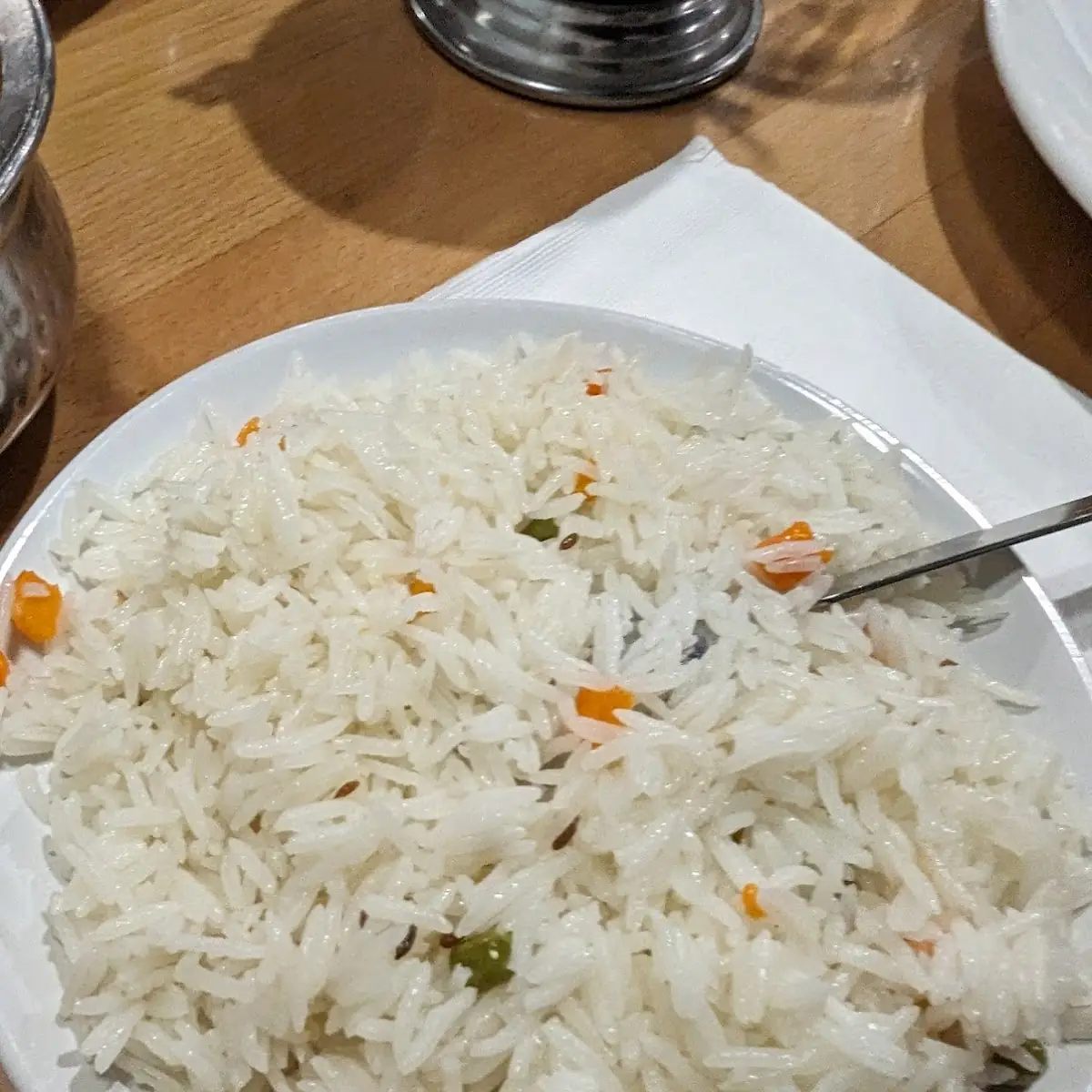 Basamati Rice, Gian's Indian Cuisine