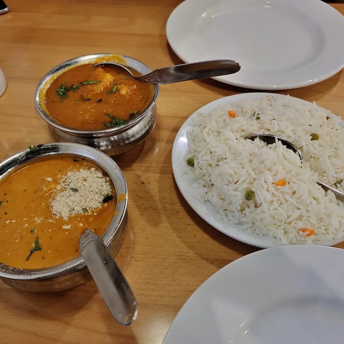 Butter Chicken and Rice, Gian's Indian Cuisine