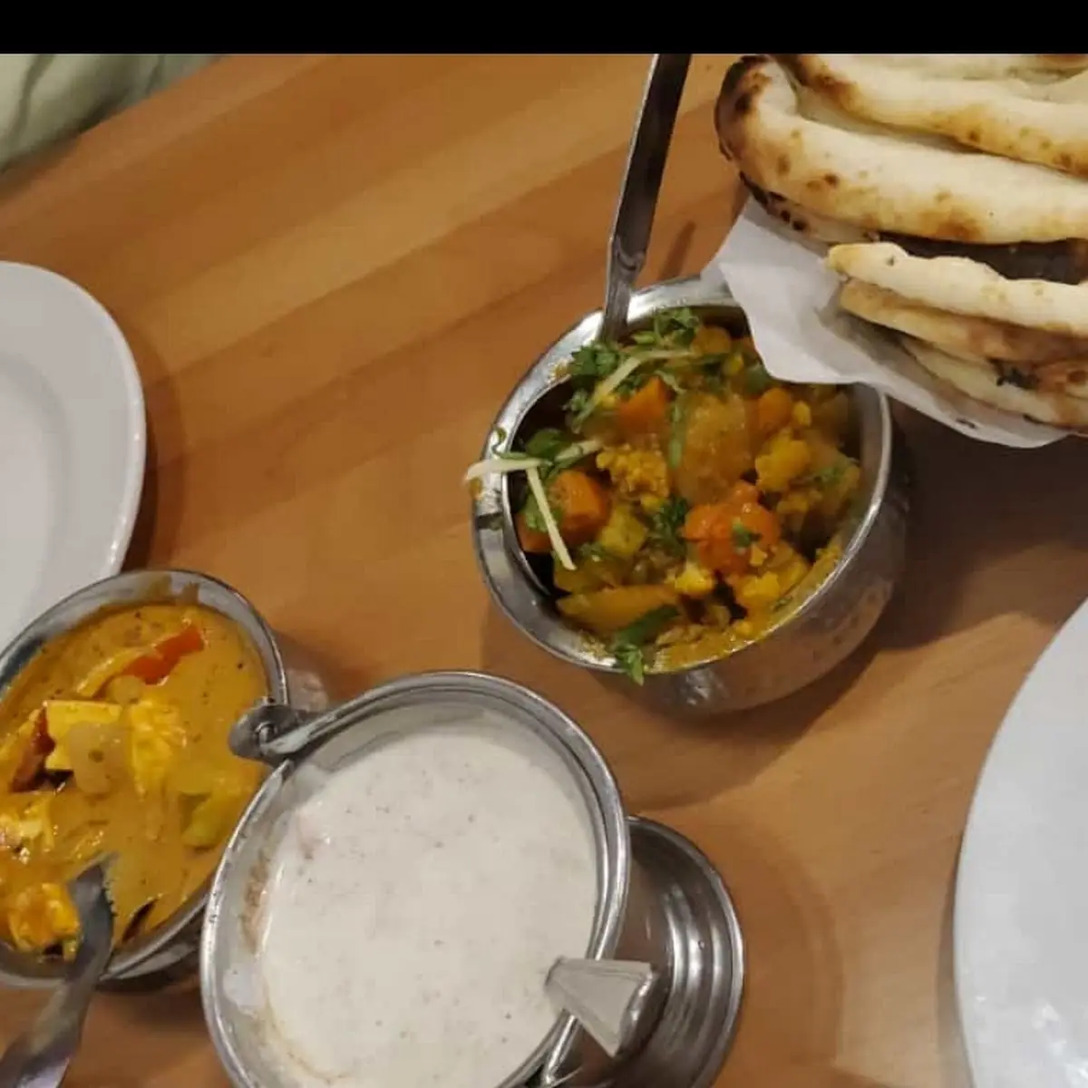 Mixed Vegetables Kadai Paneer Raita, Gian's Indian Cuisine