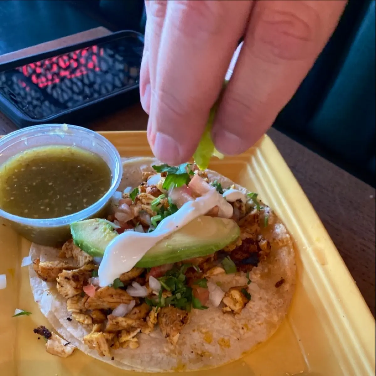 Grilled Chicken Taco