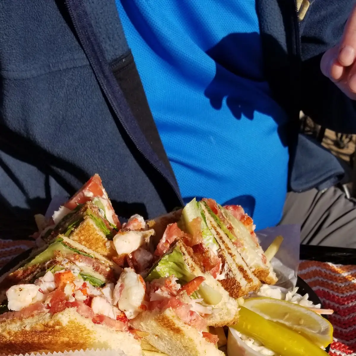 Lobster Club Sandwich