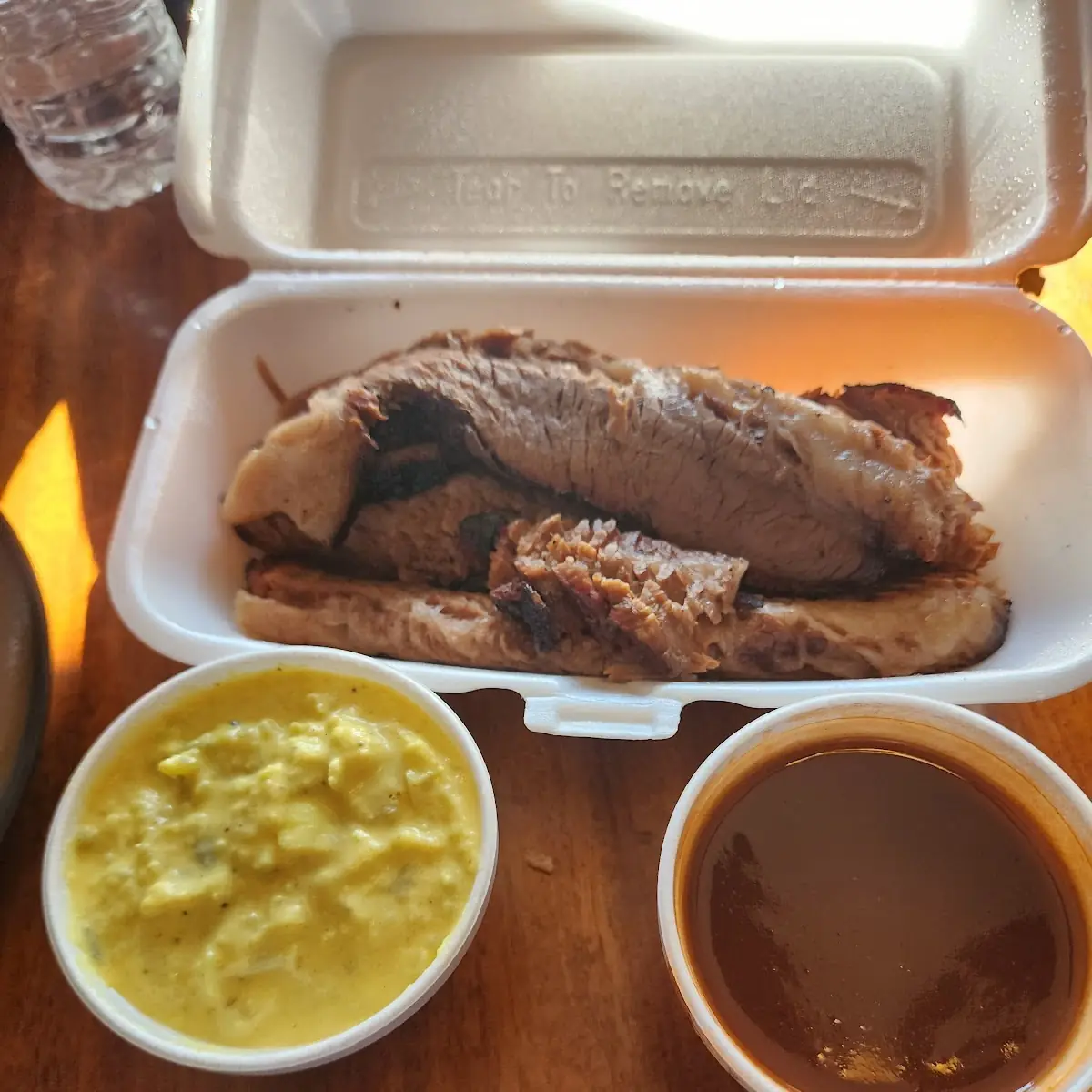 Brisket and Potato Salad