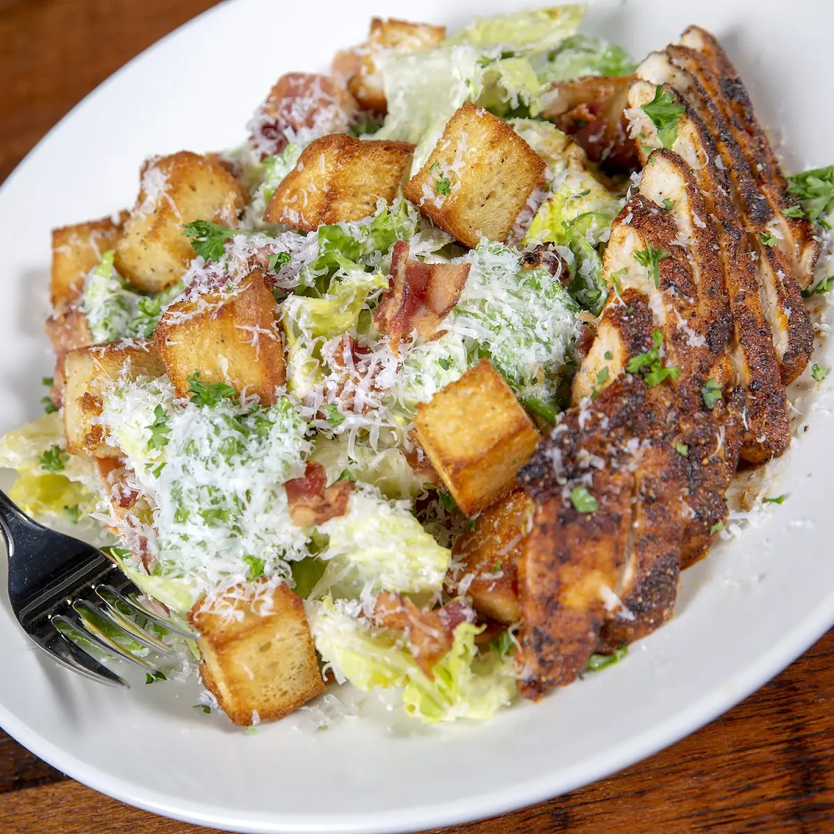 Blackened Chicken Caesar, Browns Socialhouse Mccallum