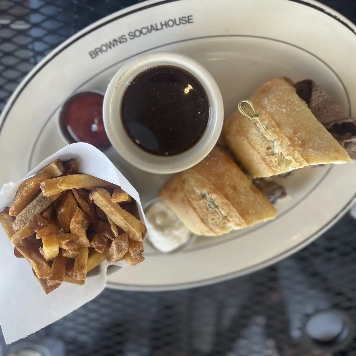 The French Dip, Browns Socialhouse Mccallum